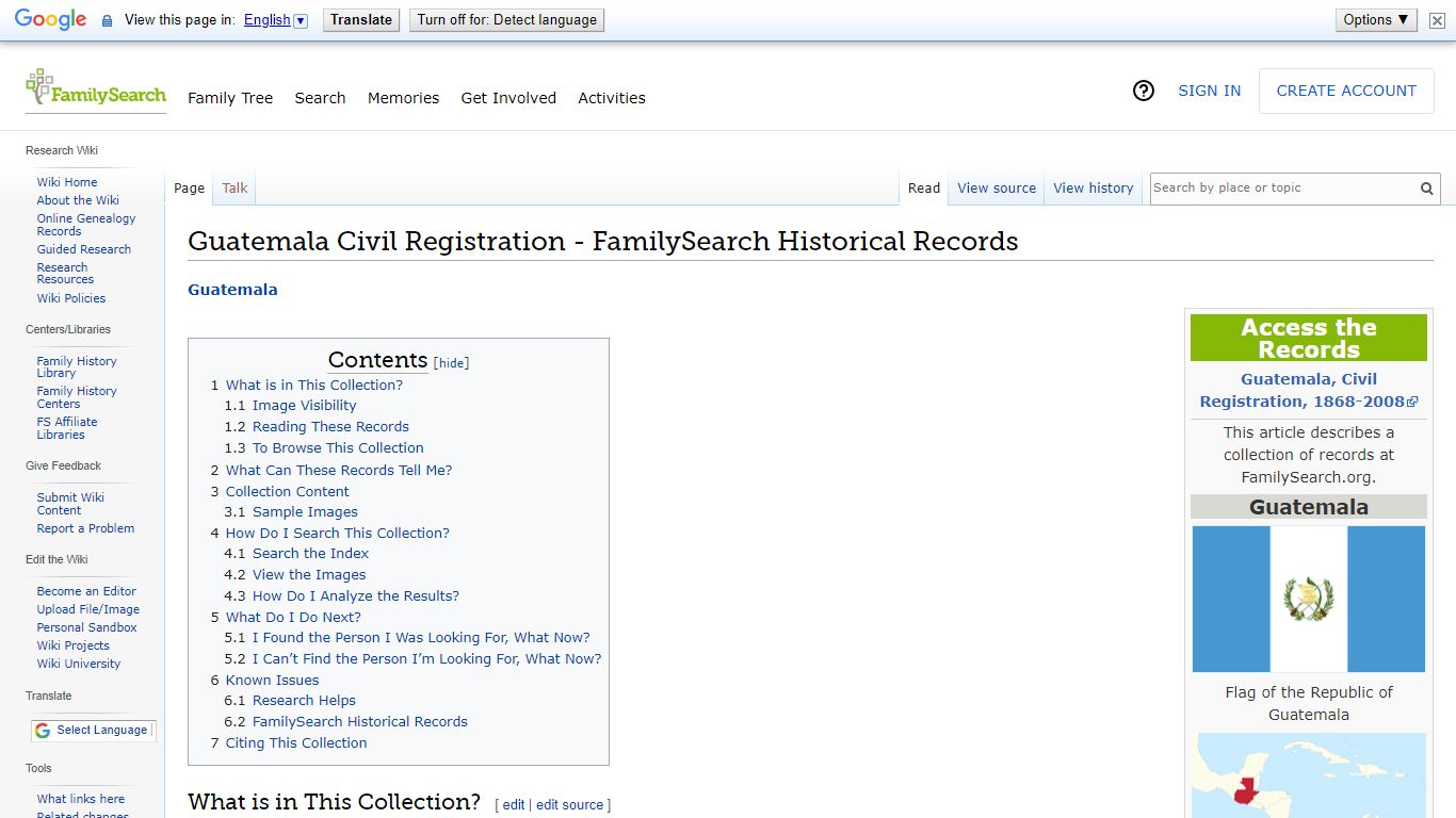 Guatemala Civil Registration - FamilySearch Historical Records